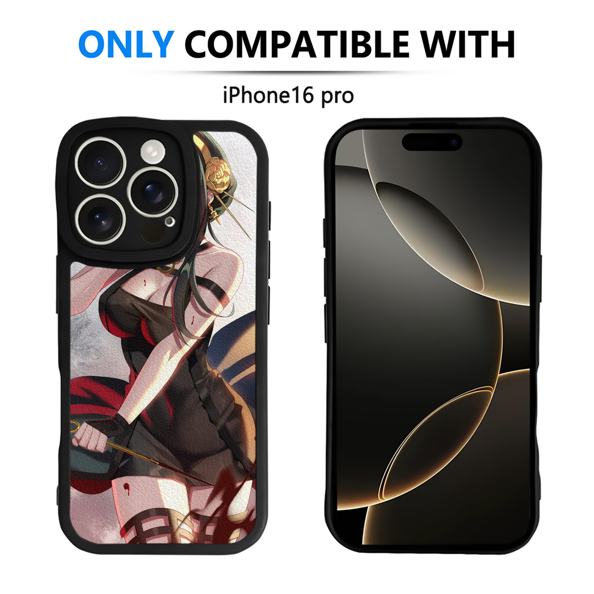 （画像用） SPY×FAMILY间谍家家酒 【iPhone 16シリーズ対応】シリコンスマホケース（レザー調） 材質：シリコン